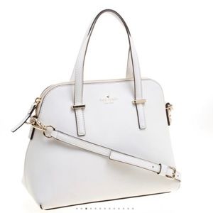 NWOT Kate Spade white leather cedar street maise crossbody bag
